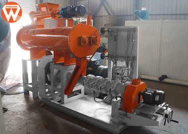Automatyczna pływająca maszyna do wytłaczania paszy dla ryb 500 KG / H 2700 * 1800 * 1200 mm 1900 kg