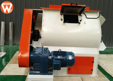 500 KG/P Horizontal Feed Mixer Double Shaft Paddle With Siemens Motor High CV